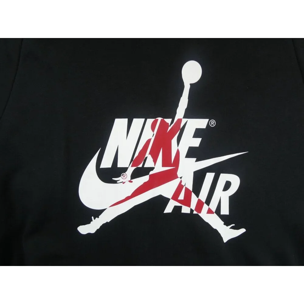 Nike Air‎ Jordan Jumpman Retro Casual Sports Hoodie Black Men's XXL